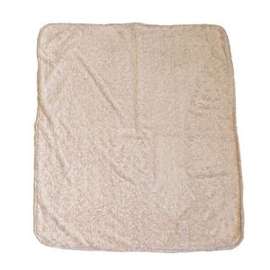 Wamsutta Baby Light Pink Soft Thick Plush Baby Kids Security Lovey Blanket